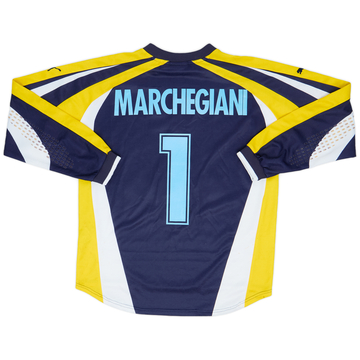 1999-00 Lazio Maillot Gardien Marchegiani #1 - 7/10 - (M)