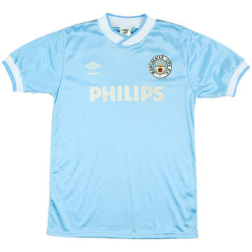 1985-87 Manchester City Maillot Domicile - 10/10 - (S)