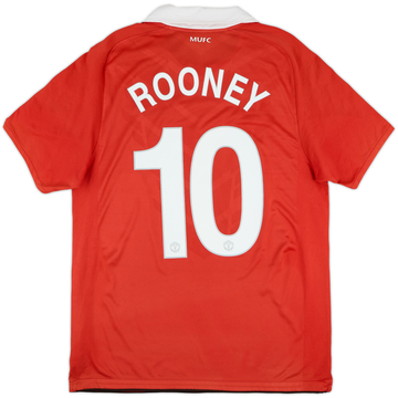 Maillot domicile Manchester United 2010-11 Rooney #10 - 5/10 - (M)