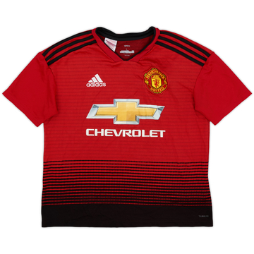 2018-19 Manchester United Maillot domicile - 5/10 - (L.Boys)