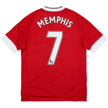 2015-16 Manchester United Maillot domicile Memphis #7 - 9/10 - (L.Boys)
