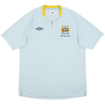 Maillot d'entraînement 1/4 zip Umbro Manchester City 2010-11 - 10/10 - (L)