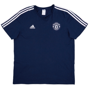 2018-19 Manchester United adidas T-shirt en coton - 8/10 - (XL)