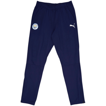 2019-20 Manchester City Puma Pantalon de survêtement - 8/10 - (L)