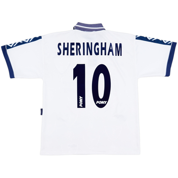 1995-97 Tottenham Maillot Domicile Sheringham #10 - 6/10 - (M)