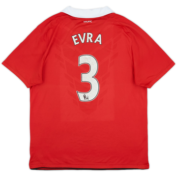 Maillot domicile Manchester United 2010-11 Evra #3 - 5/10 - (L)