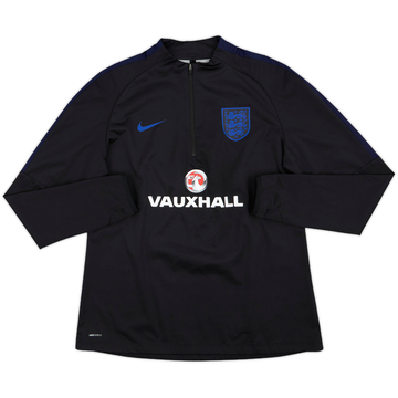 2018-19 England Nike Haut d'entraînement quart de zip - 10/10 - (M)