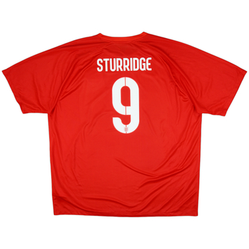 2014-15 England Maillot extérieur Sturridge #9 - 8/10 - (3XL)