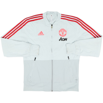 2018-19 Manchester United adidas Veste de survêtement - 8/10 - (S)