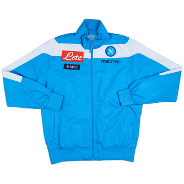 2013-14 Napoli Macron Veste de survêtement - 7/10 - (M)