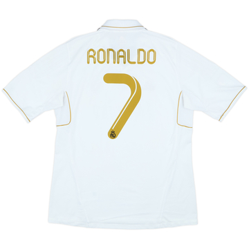 2011-12 Real Madrid Maillot Domicile Ronaldo #7 - 5/10 - (L)