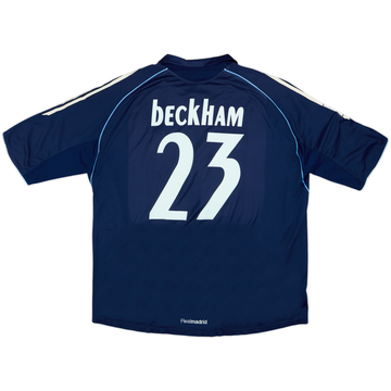 2005-06 Real Madrid Maillot extérieur Beckham #23 - 6/10 - (XXL)