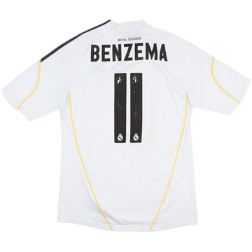 2009-10 Real Madrid Maillot domicile Benzema #11 - 5/10 - (13-14 ans)