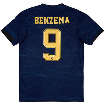 2019-20 Real Madrid Maillot extérieur Benzema #9 - 5/10 - (M)