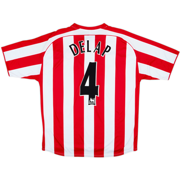 2005-07 Sunderland Maillot Domicile Delap #4 - 8/10 - (L)
