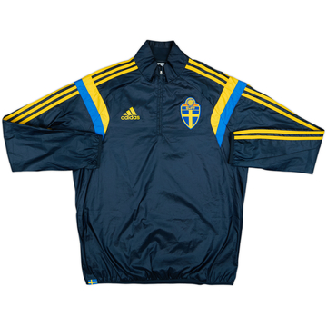 2014-15 Sweden adidas 1/4 Zip Haut d'entraînement - 10/10 - (M)