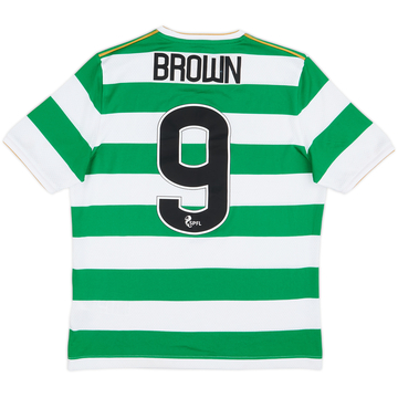 2017-18 Celtic Lisbon Lions Maillot domicile 50e anniversaire Marron #9 - 6/10 - (13-14 ans)