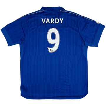 2016-17 Leicester Maillot domicile Vardy #9 - 7/10 - (XXL)