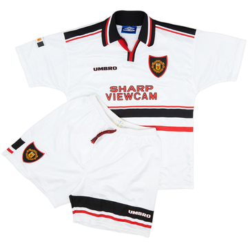 1997-99 Manchester United Maillot et short extérieur - 7/10 - (L.Boys)