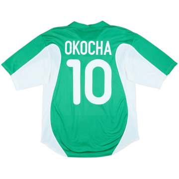 2000-01 Nigeria Maillot Domicile Okocha #10 - 9/10 - (M)