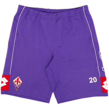2005-06 Fiorentina version joueur Lotto short d'entraînement #20 - 8/10 - (XL)