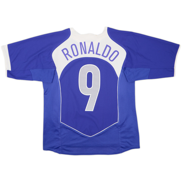 2004-06 Brazil Maillot extérieur Ronaldo #9 - 8/10 - (M)