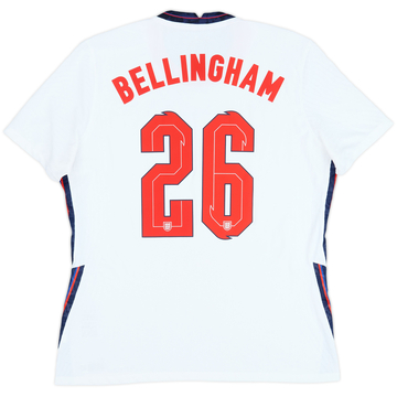 2020-22 England Maillot domicile authentique Bellingham #26 - 9/10 - (XL)