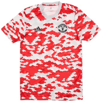 2021-22 Manchester United adidas Maillot d'entraînement - 10/10 - (S)