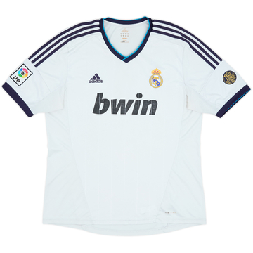 2012-13 Real Madrid Maillot Domicile - 5/10 - (XL)