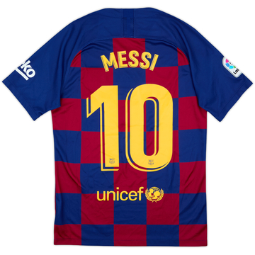2019-20 Maillot Domicile Barcelona Messi #10 - 8/10 - (S)