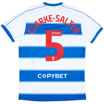 2022-23 QPR Maillot domicile FA Cup édition match signé Clarke-Salter #5