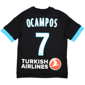 2015-16 Olympique Marseille Maillot Extérieur Ocampos #7 - 10/10 - (L.Boys)