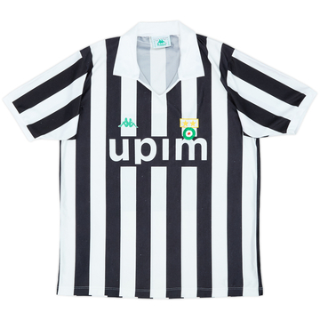 1991-92 Juventus Maillot domicile basique - 5/10 - (XL)