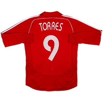2006-08 Liverpool Maillot Domicile ML Torres #9 - 8/10 - (M)