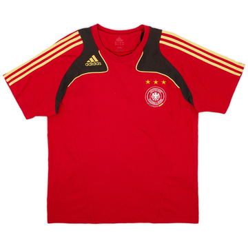 2007-08 Germany adidas T-shirt en coton - 8/10 - (L/XL)