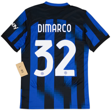2023-24 Inter Milan Maillot Domicile Dimarco #32 (S)
