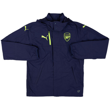 2016-17 Arsenal Puma Veste de pluie à capuche - 10/10 - (S)