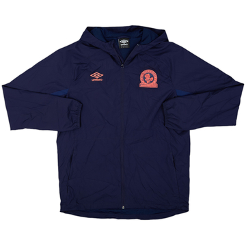 2019-20 Blackburn Umbro Veste de survêtement à capuche - 9/10 - (M)