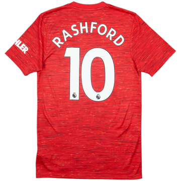 2020-21 Manchester United Maillot Domicile Rashford #10 - 8/10 - (S)