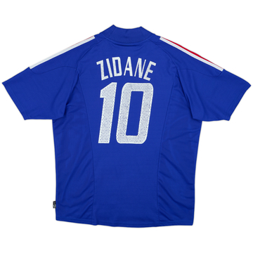 2002-04 France Maillot Domicile Zidane #10 - 5/10 - (L)