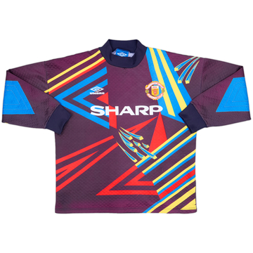 1992-93 Manchester United Maillot de gardien #1 - 6/10 - (M)