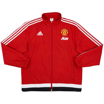 2016-17 Manchester United adidas Veste de survêtement - 8/10 - (L)