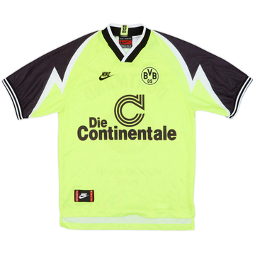 1995-96 Borussia Dortmund 'Deutscher Meister' Maillot Domicile - 8/10 - (S)