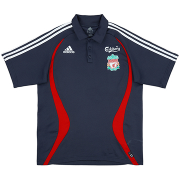 2006-07 Liverpool adidas Polo - 8/10 - (L)