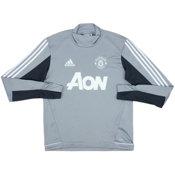 2017-18 Manchester United adidas Haut d'entraînement - 9/10 - (M)