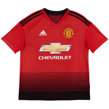 2018-19 Manchester United Maillot Domicile - 5/10 - (XL.Boys)