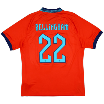 2022-23 England Maillot extérieur Bellingham #22 - 9/10 - (L)