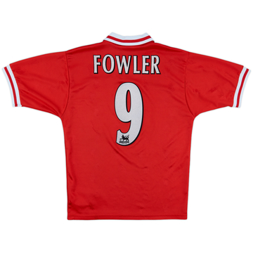 1996-98 Liverpool Maillot domicile Fowler #9 - 6/10 - (S)