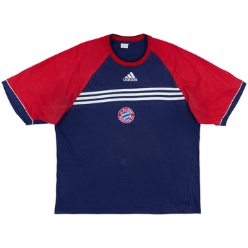 1998-99 Bayern Munich adidas T-shirt Coton - 8/10 - (L)