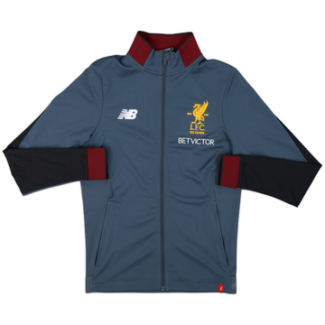2017-18 Liverpool New Balance Veste de survêtement - 9/10 - (S)